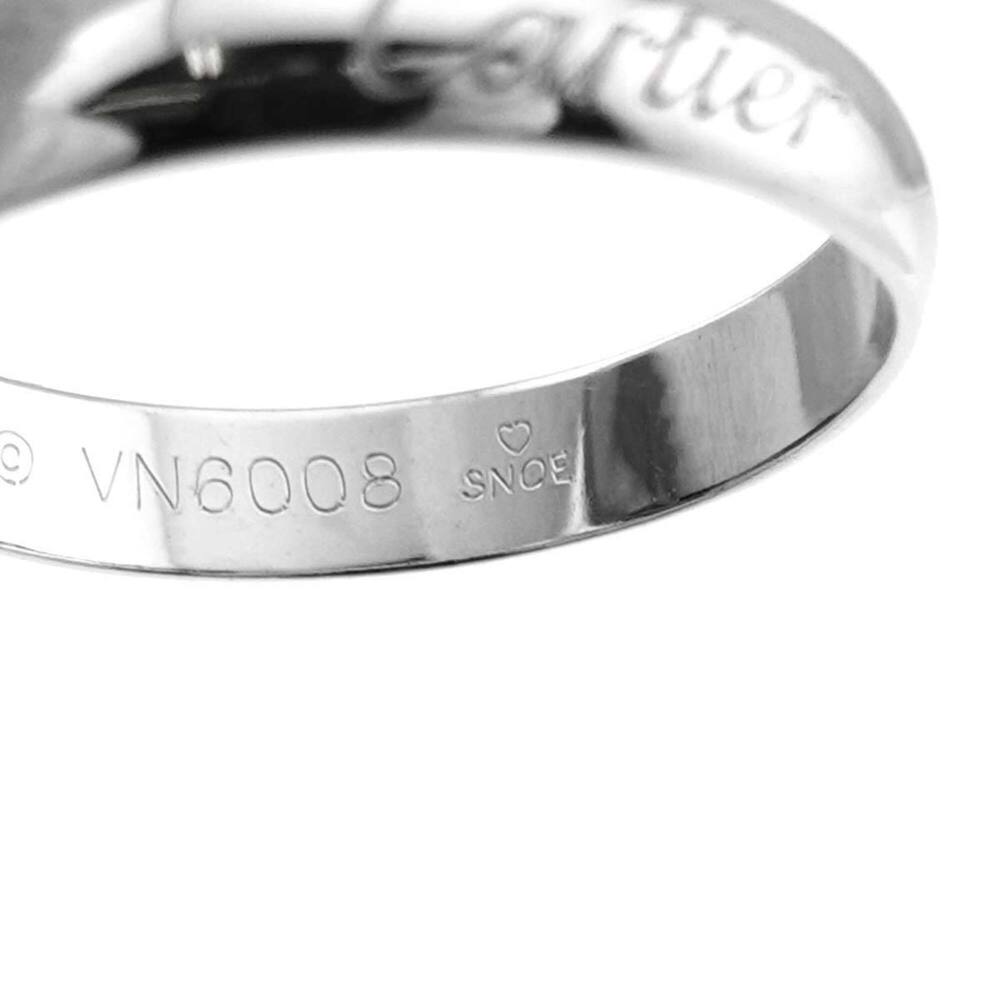 Cartier 18k Silver Trinity Ring #49 View 4